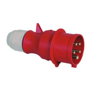 Solar schroefklem CEE-contactstop 16 A 400 V 5-polig IP44 rood 203-TSP
