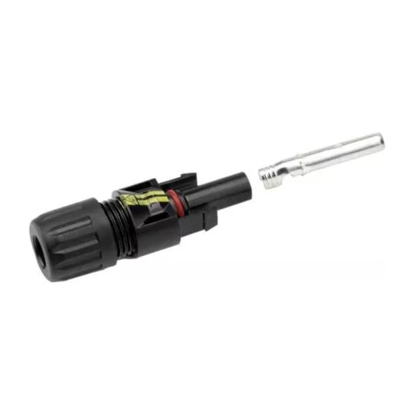 Solar MC4 connector female voor DC bekabeling, Spanningsbereik 1000V, Stroombelasting tot 30 A