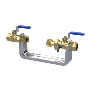 Raminex Watermeterbeugel, Qn Sanitair en verwarming 80x340mm