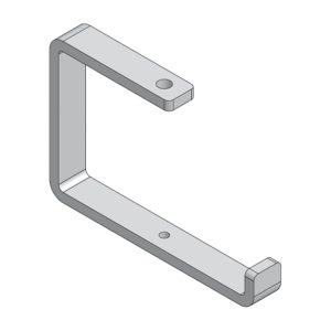 Stago KG281 open C-beugel 200 mm, 1500 N, thermisch verzinkt