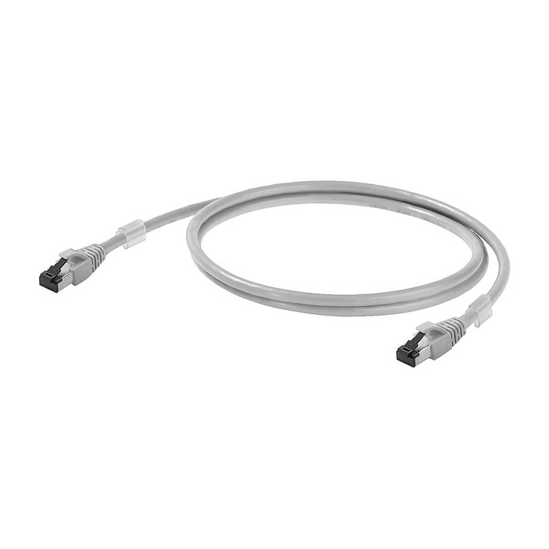 Weidmüller Patchkabel twisted pair IP20 grijs 1165940015