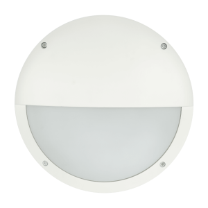 Plafond/wandarmatuur, E27, IK10, IP65, C4, Wit, EYELID