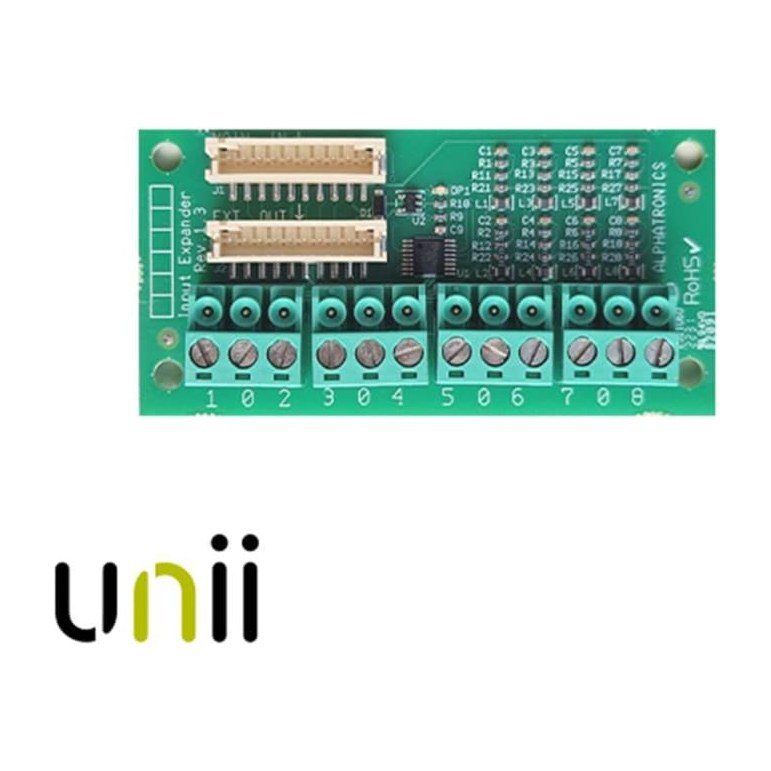 Alphatronics Unii i/o 8-ingang expansieprint