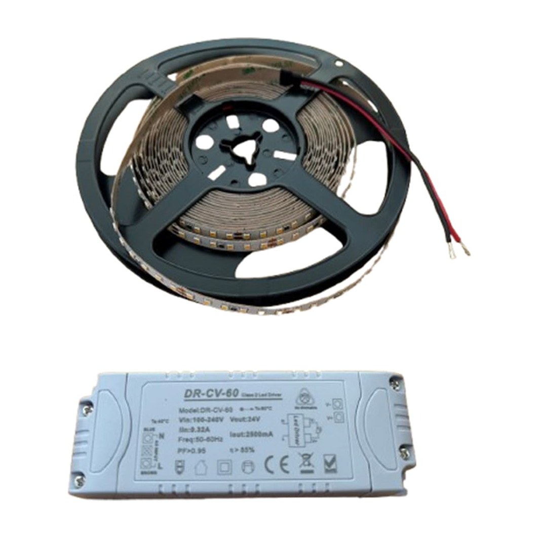 Solar Netto NET LED-strip 12V 4,8W 3000K IP20 5M, incl driver