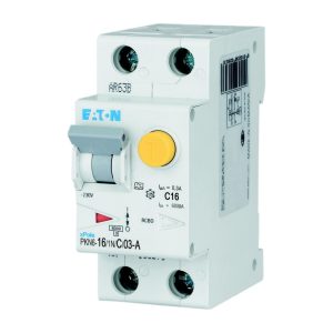 Eaton PKN6-16/1N/C/03-A-MW aardlekautomaat Aardlekautomaten