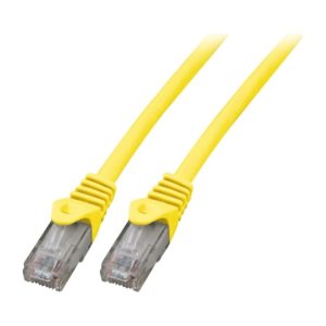 Patchkabel RJ45 Cat.6 U/UTP LSZH geel 3meter