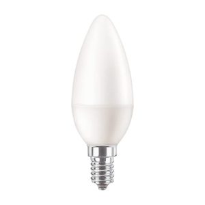 Philips kaars, E14 LED Lamp 38x114mm 7 W