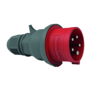 Solar schroefklem CEE-contactstop 16 A 400 V 5-polig IP44 rood 225-SP