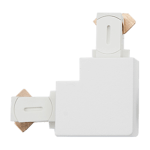 SG Lighting ZIP 230V L-koppelstuk wit