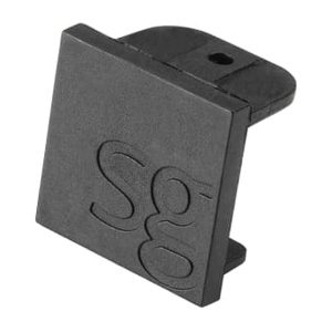 SG Lighting ZIP 230V eindstuk zwart rail zonder voeding