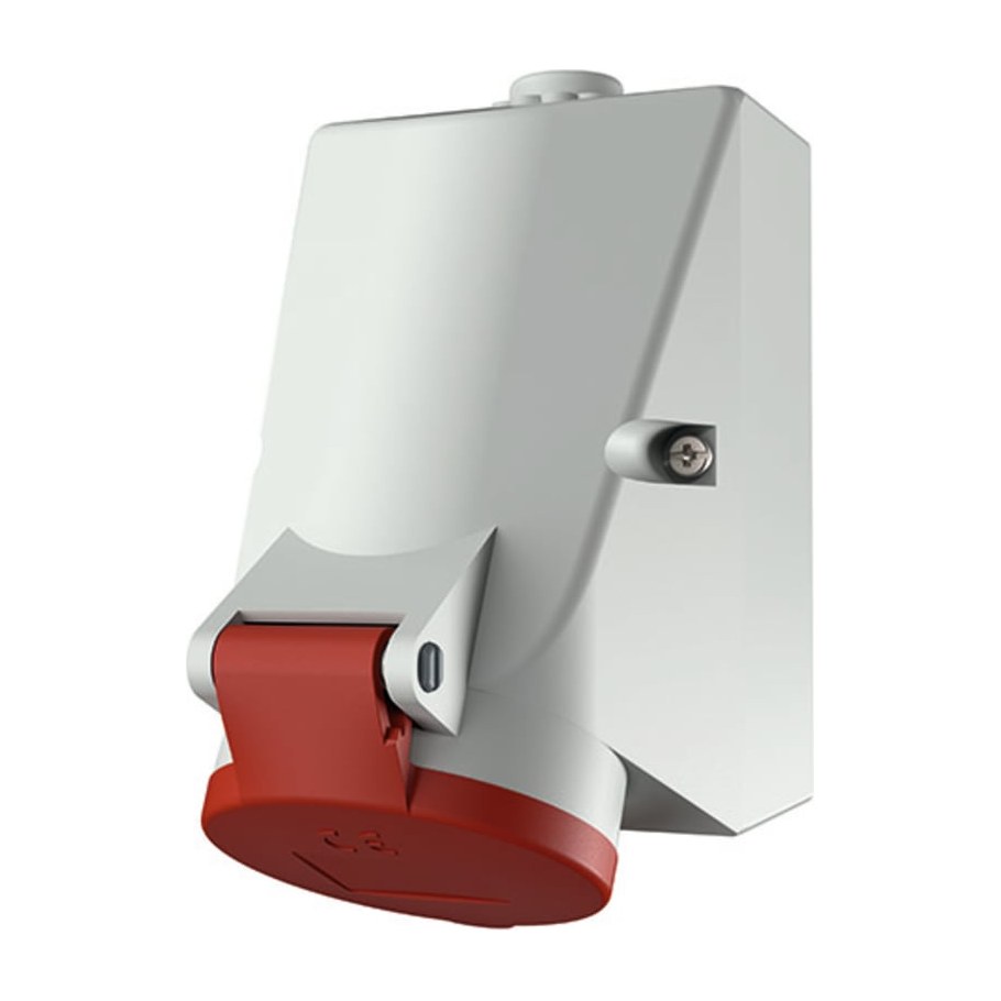 Mennekes CEE-wandcontactdoos 16 A 415 V 5-polig IP44 rood 1419