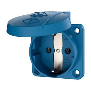 Mennekes WCD inb 16A2P+A 230V IP44 SCHUKO blauw