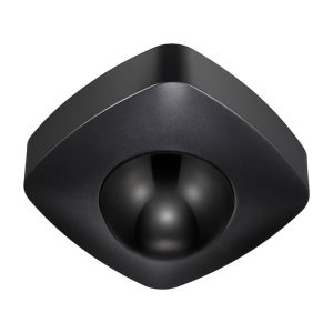 Bewegingsmelder 360°, 16m, wit/zwart ELP 46B, ZWART