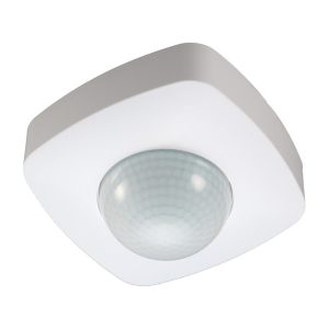 Bewegingsmelder 360°, 16m, wit/zwart ELP 46B, WIT