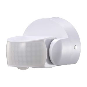 Buitenbewegingsmelder 180°/360°, 12M, Wit/Zwart ELP 15F, WIT