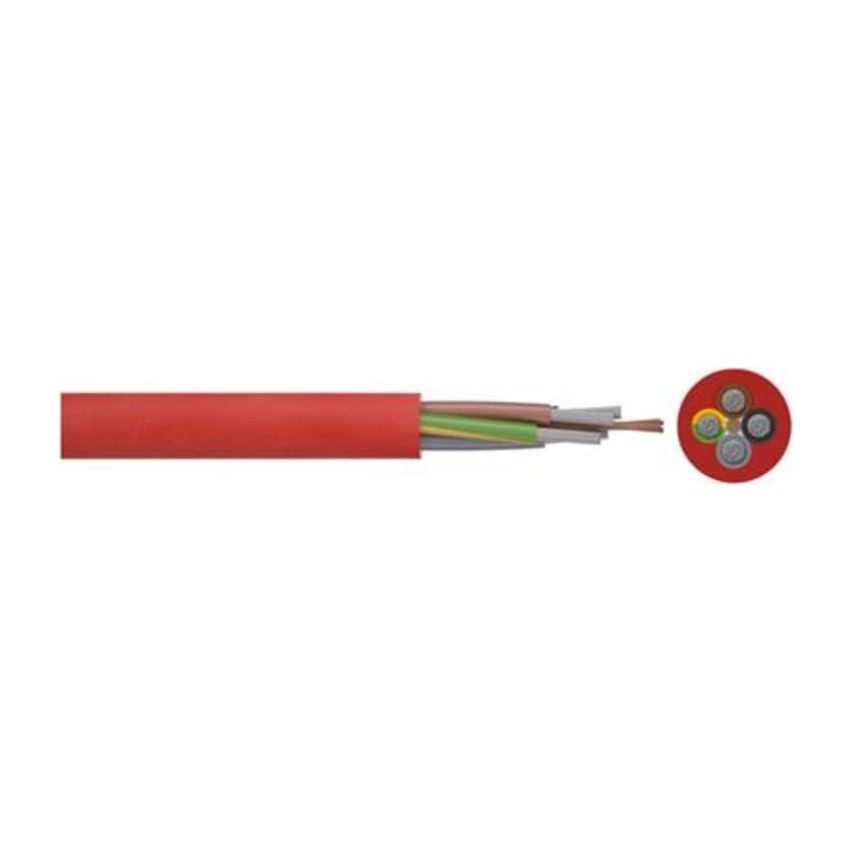 Siliconenkabel, 5x1mm² type SIHF, mtr (per 100 stuks)