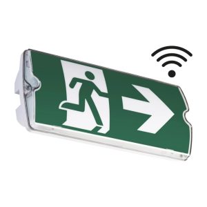 Noodverlichting, WIFI, IP65, 23m leesafstand met draadloze bewaking