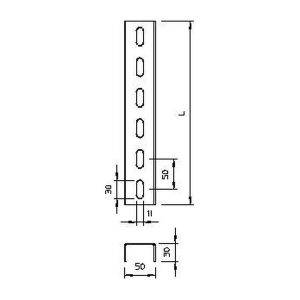 OBO Us Kabeldraagsystemen 30mm