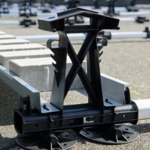 Enstall Esdec FlatFix Fusion PV paneel montagesysteem zwart kunststof daksteun