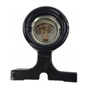 Porseleine fitting, E27, wandmodel, wit