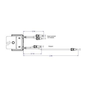 Solar Edge Power Optimizer PV paneel omvormers DC/AC 5 A 60 V 500 W