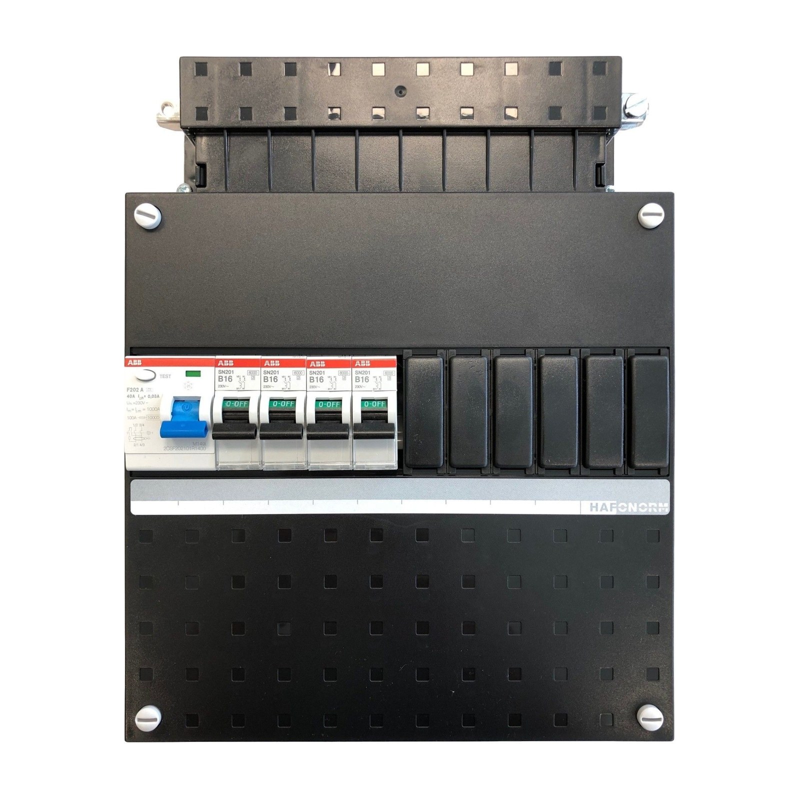 ABB Uitbreidingsgroepenkast 1-fase 220x220mm