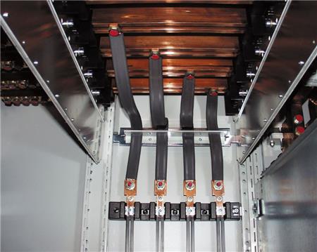 Cubic flexibele koperenaansluitstrip, koper, blank, soepel, vlakspoel, 100mm2, lengte 352mm, UL en DNV/GL gecertificeerd