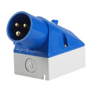 BALS CEE-toestelcontactstop 16 A 230 V 3-polig IP44 blauw 245