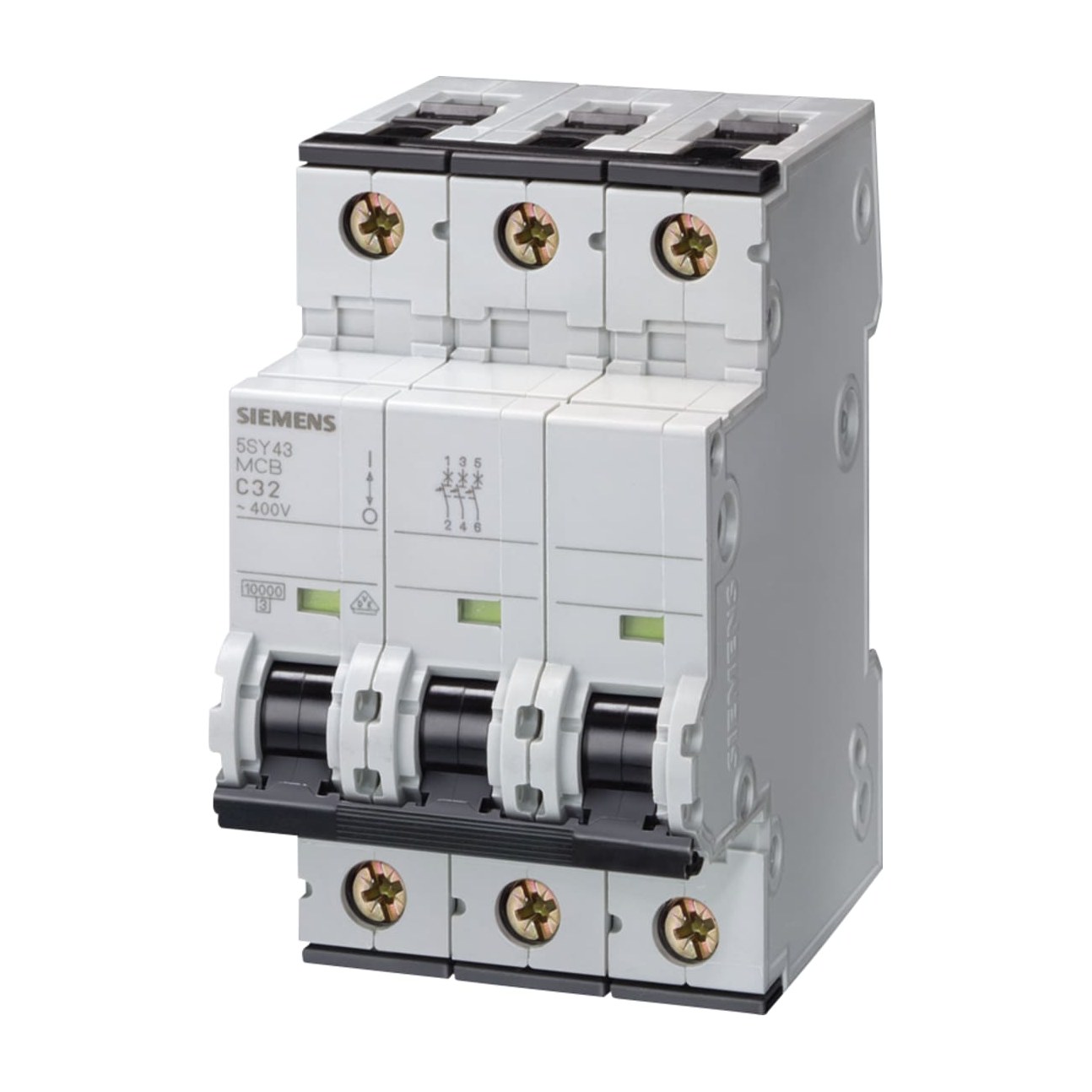 Siemens Installatieautomaten 10 A 3-polig 5SY6310-7