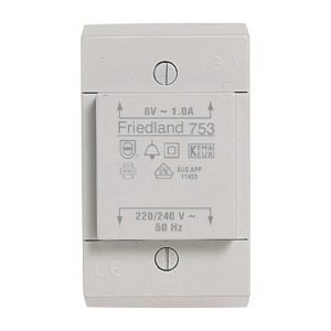 Honeywell Home Beltrafo 230/8 v/1a opbouw
