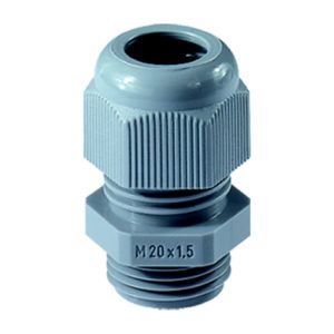 Jacob Perfect M25x1.5mm Kabel wartel 17mm IP68 donkergrijs