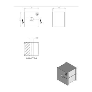 Icotek Kabeldoorvoertule IP65 grijs 41205