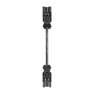 Wieland GST18I3 koppelsnoer 1,5MM² 100 cm B2CA zwart