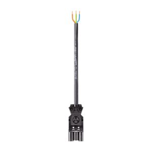Wieland GST18I3 aansluitsnoer male 1,5MM² 100 cm B2CA zwart