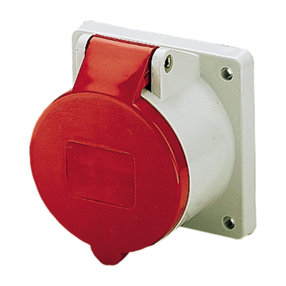 Mennekes Cee-inbouwcontactdoos CEE-contactdoos, aanbouw 75x75mm 16 A