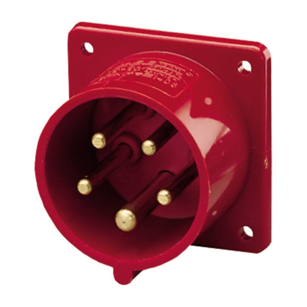 Mennekes CEE-toestelcontactstop 16 A 400 V 5-polig IP44 rood 1408