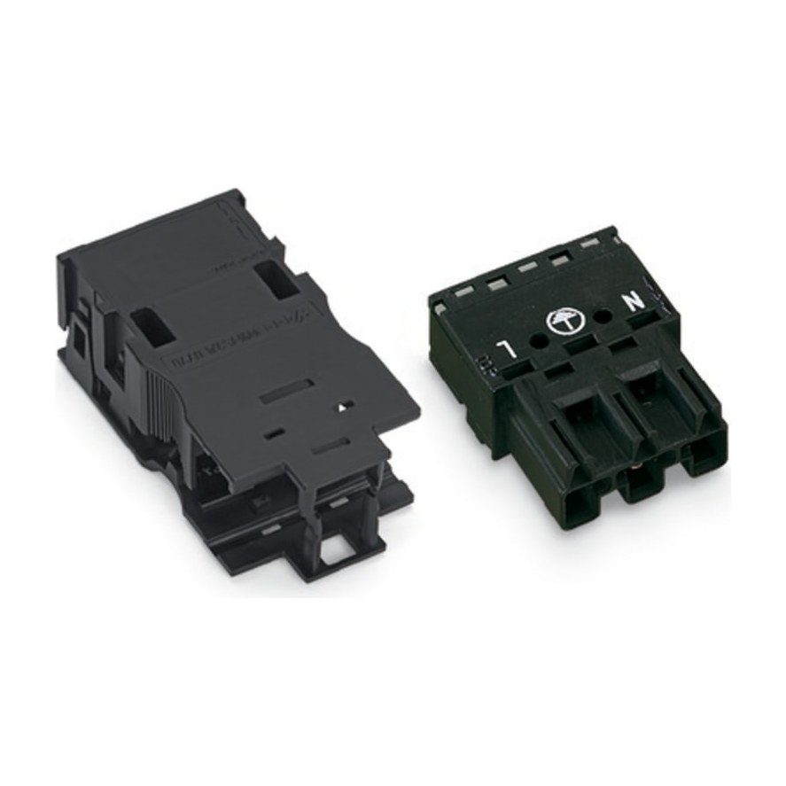 WAGO Connector voor insteekbare gebouwinstallatie 25 A 4mm² 250 V IP20 stekker