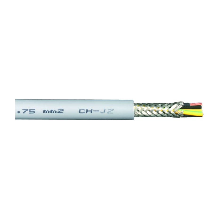 Solar Stuurstroomkabel Afgeschermd 0,75mm² geel 032753
