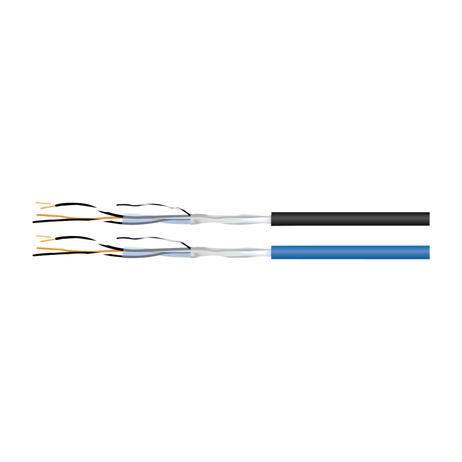 Solar HFFR Afgeschermd 8x2x0,75mm²