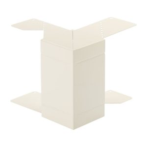 Stago Universele binnen/buitenhoek, bxd 65x120mm, crème RAL1013