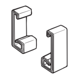 Legrand Eindkap set H60 GLO-4