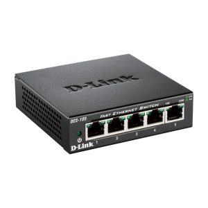 D-Link DES-105 Unmanaged L2 Zwart