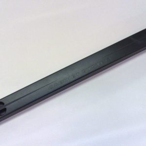Blindpaneel 1 HE, kleur zwart