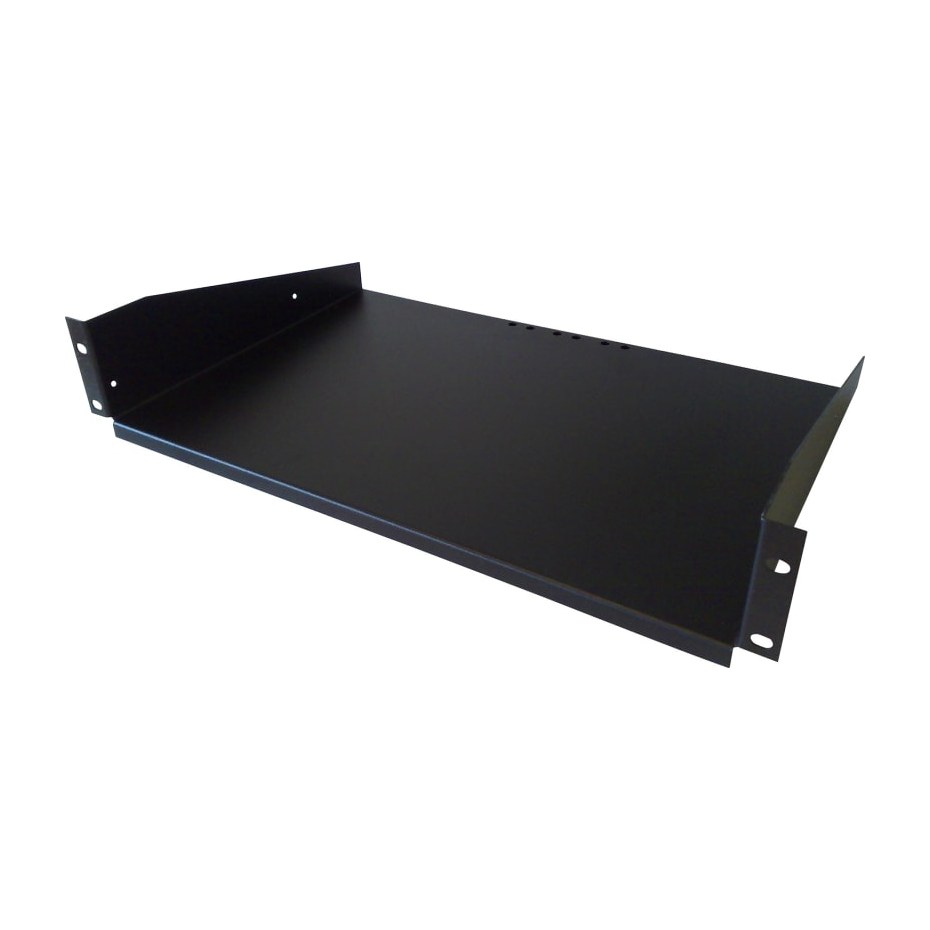 Plank 19", diepte 400 mm, maximale belasting 30kg, kleur zwart