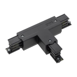 Solar Light Global Trac Pro T-stuk 3-fase aarde buitenzijde T-links zwart