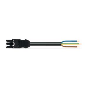 WAGO H05VV-F Patchkabel voor insteekbare gebouwinstallatie 3000mm 16 A vrij