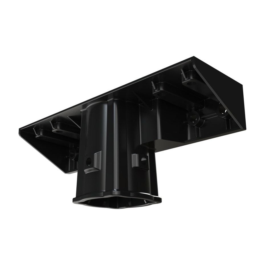 Solar Light, SANTANA, BRILO montagesteun, Ø60MM, zwart