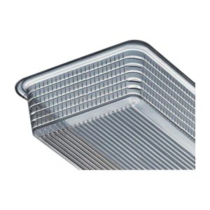 Remplace polycarbonaat kap EP2 2x58W