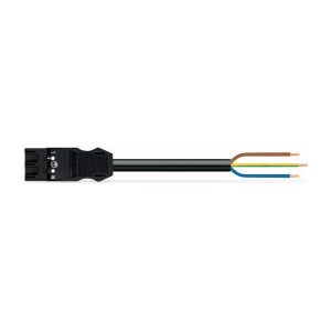 WAGO H05VV-F Patchkabel voor insteekbare gebouwinstallatie 3000mm 16 A vrij male