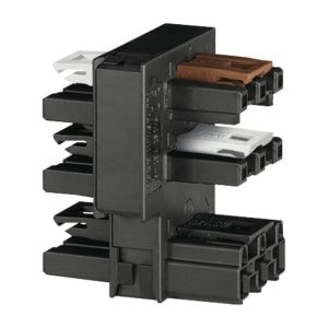 WAGO Compacte verdeler voor insteekbare gebouwinstallatie 38x46mm 25 A